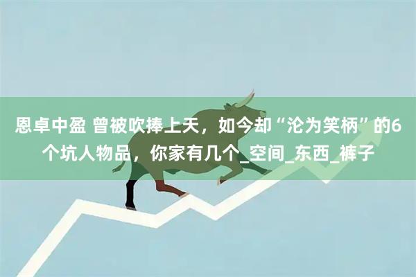 恩卓中盈 曾被吹捧上天，如今却“沦为笑柄”的6个坑人物品，你家有几个_空间_东西_裤子